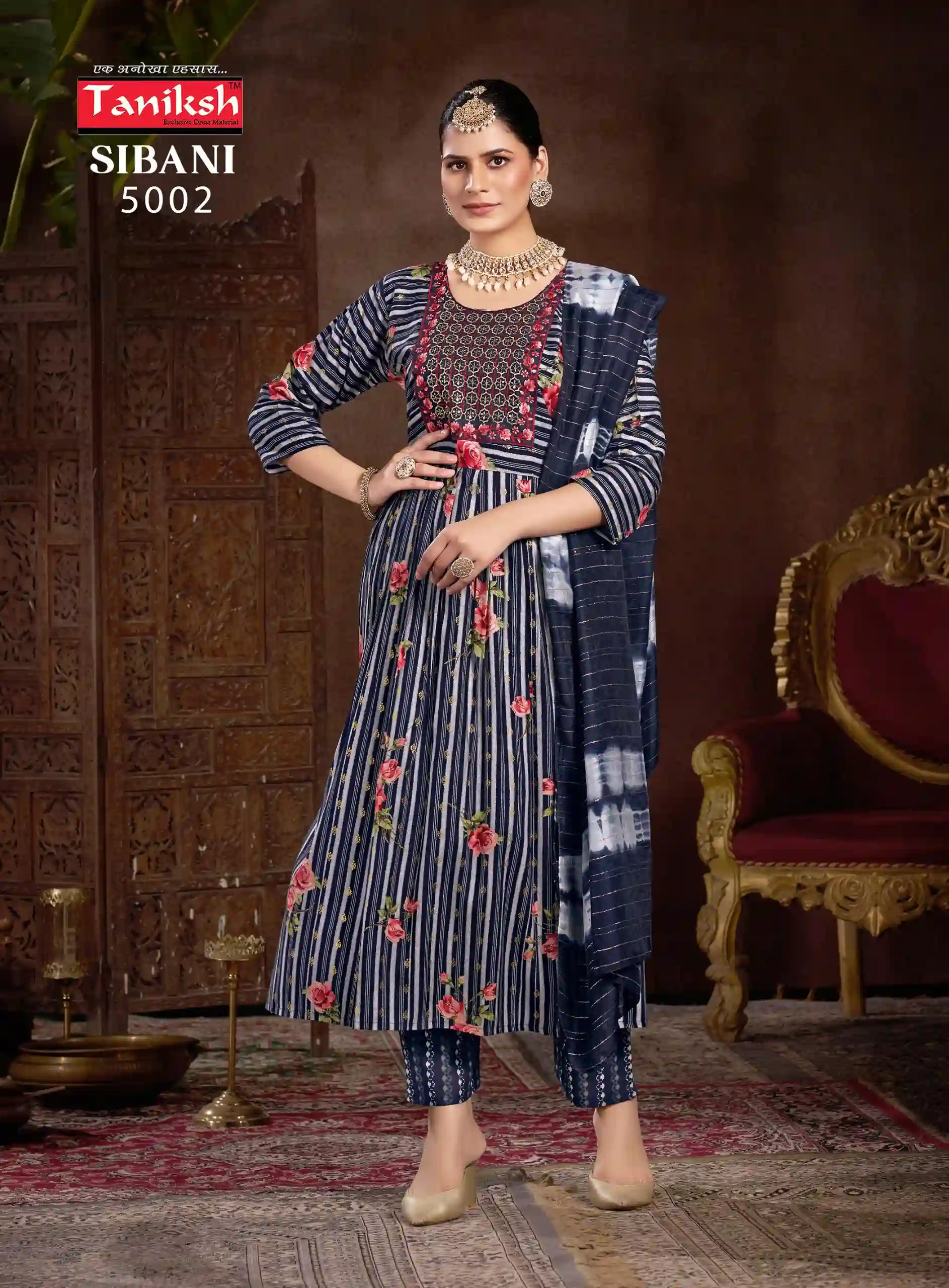 Taniksh Sibani Vol 5 Rayon Print Wholesale Readymade Salwar Suit Catalog — Wholesale Readymade Suit, MPA wholesale from Surat - Gallery Image 7